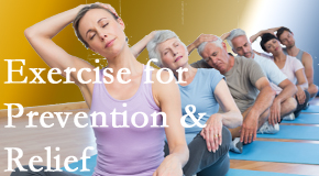 Poulin Chiropractic of Herndon and Ashburn recommends exercise as a key part of the back pain and neck pain treatment plan for relief and prevention.