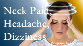 Poulin Chiropractic of Herndon and Ashburn helps decrease neck pain and dizziness and related neck muscle issues.