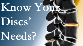 Your Ashburn chiropractor thoroughly understands spinal discs and what they need nutritionally. Do you?