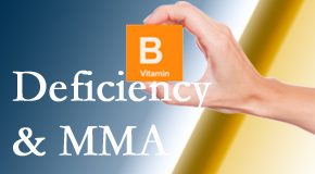 Poulin Chiropractic of Herndon and Ashburn points out B vitamin deficiencies and MMA levels may affect the brain and nervous system functions. 
