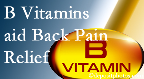 Poulin Chiropractic of Herndon and Ashburn may include B vitamins in the Ashburn chiropractic treatment plan of back pain sufferers. 