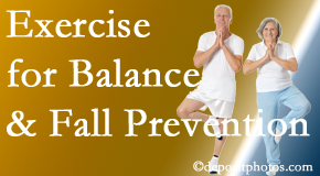Ashburn chiropractic care of balance for fall prevention involves stabilizing and proprioceptive exercise. 