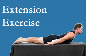 Poulin Chiropractic of Herndon and Ashburn recommends extensor strengthening exercises when back pain patients are ready for them.