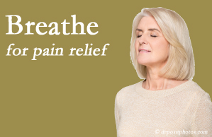 Poulin Chiropractic of Herndon and Ashburn shares how impactful slow deep breathing is in pain relief.