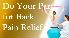 Poulin Chiropractic of Herndon and Ashburn invites back pain sufferers to participate in their own back pain relief recovery.