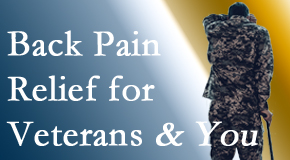 Poulin Chiropractic of Herndon and Ashburn treats veterans with back pain and PTSD and stress.