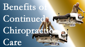 Poulin Chiropractic of Herndon and Ashburn offers continued chiropractic care (aka maintenance care) as it is research-documented to be effective.