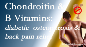 Poulin Chiropractic of Herndon and Ashburn offers nutritional advice for back pain relief that includes chondroitin sulfate and B vitamins.