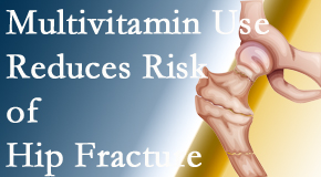 Poulin Chiropractic of Herndon and Ashburn shares new research that shows a reduction in hip fracture by those taking multivitamins.