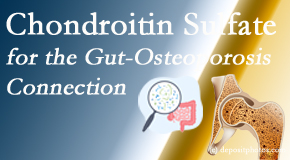 Poulin Chiropractic of Herndon and Ashburn shares new research linking microbiota in the gut to chondroitin sulfate and bone health and osteoporosis.