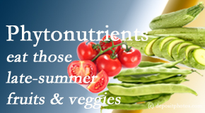 Poulin Chiropractic of Herndon and Ashburn shares research on the benefits of phytonutrient-filled fruits and vegetables.