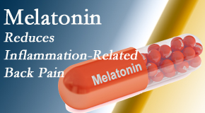 Poulin Chiropractic of Herndon and Ashburn shares new findings that melatonin interrupts the inflammatory process in disc degeneration that causes back pain.