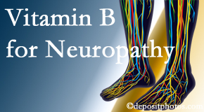Poulin Chiropractic of Herndon and Ashburn recognizes the benefits of nutrition, especially vitamin B, for neuropathy pain along with spinal manipulation.