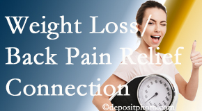 Poulin Chiropractic of Herndon and Ashburn helps Ashburn and Herndon chiropractic patients who suffer with back pain and carry some extra weight.