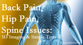 Poulin Chiropractic of Herndon and Ashburn examines back pain patients for various issues like back pain and hip pain and other spine issues with imaging and clinical tests that influence a relieving chiropractic treatment plan.