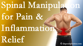 Poulin Chiropractic of Herndon and Ashburn presents encouraging news about the influence of spinal manipulation may be shown via blood test biomarkers.