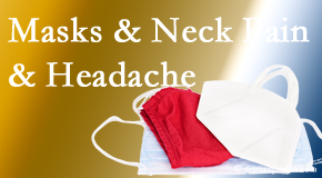 Poulin Chiropractic of Herndon and Ashburn presents research on how mask-wearing may trigger neck pain and headache which chiropractic can help alleviate.