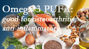 Poulin Chiropractic of Herndon and Ashburn treats pain – back pain, neck pain, extremity pain – often affiliated with the degenerative processes associated with osteoarthritis for which fatty oils – omega 3 PUFAs – help. 