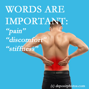 Your Ashburn chiropractor listens to every word you use to describe the back pain experience to develop the proper, relieving treatment plan.