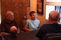 Ashburn and Herndon chiropractic consultation with couple