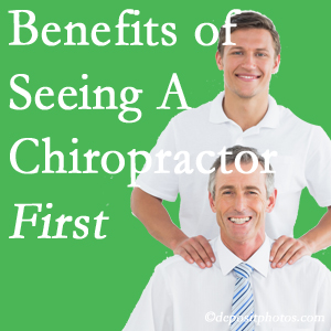 Getting Ashburn and Herndon chiropractic care at Poulin Chiropractic of Herndon and Ashburn first may lessen the odds of back surgery need and depression.