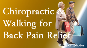 Poulin Chiropractic of Herndon and Ashburn encourages walking for back pain relief along with chiropractic treatment to maximize distance walked.