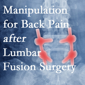 Ashburn and Herndon chiropractic spinal manipulation assists post-surgical continued back pain patients discover relief of their pain despite fusion. 