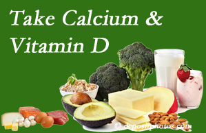 Poulin Chiropractic of Herndon and Ashburn recommends osteoporotic and osteoarthritic patients to take calcium and vitamin D to prevent fractures and save money.