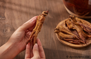 Ashburn and Herndon chiropractic nutrition tip: picture of red ginseng for anti-aging and anti-inflammatory pain