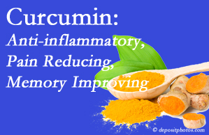 Ashburn chiropractic nutrition integration is important, especially when curcumin is shown to be an anti-inflammatory benefit.